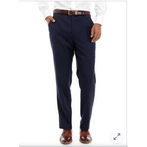 Micheal Kors Classic Fit Mens Pants Size 34/30 Preppy Nautical Dressy Navy